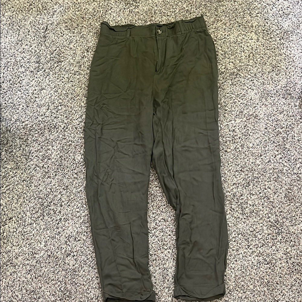 Women's Olive Green Pants